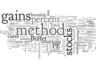 A Very Simple Buy And Hold Method