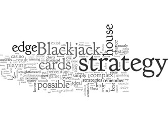 A Simple Stage Blackjack Strategy