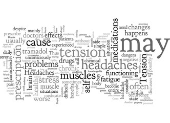 Fototapeta premium A Simple Case Of Chronic Headaches