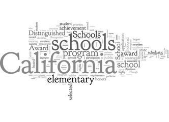 A Record California Schools Honored With The Distinguished School Award