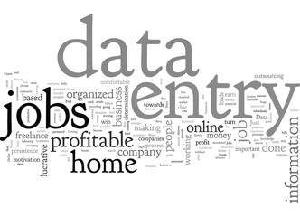 A Guide to Find Lucrative Data Entry Jobs