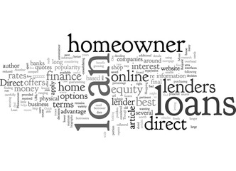 A Guide to Direct Homeowner Loans