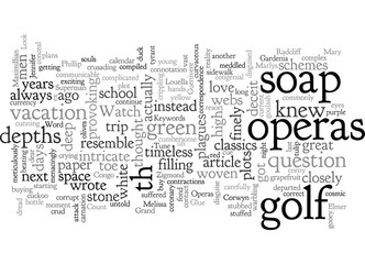 A Deep Look At Soap Operas