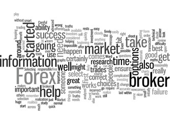 Fototapeta premium Important Truths About the Forex Market