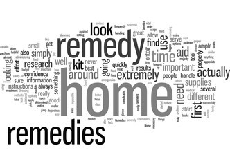 Fototapeta premium Important Tips for Home Remedies