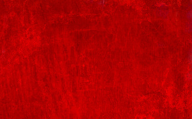 old red grunge texture background with wood grain and paint spatter