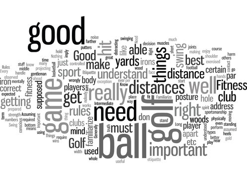 Important Things You Need To Know In Golf