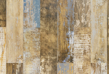 Wood texture, multi-colored blue, brown, beige and white background