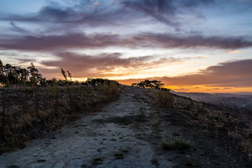 Dawn over the East Bay and Mount Diablo