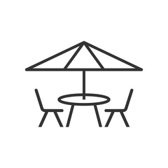 Coffee Table icon vector simbol illustration EPS 10