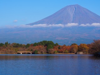 田貫湖からの富士山〜秋〜