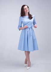 Girl. medical clothes