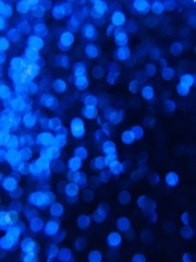 abstract background with blue bokeh