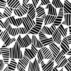 Brush texture pattern. Grunge vector.