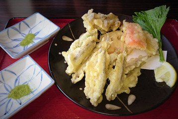 ワカサギの天ぷら