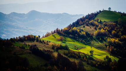 landscape in the mountains