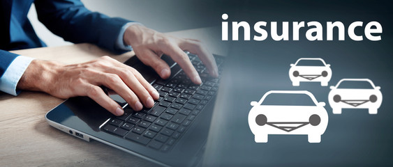 car icon car insurance concept