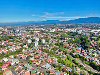 East view of Escazu Costa Rica