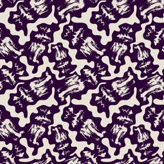 grunge colored graffiti seamless pattern