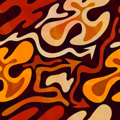 bright graffiti geometric seamless pattern grunge effect