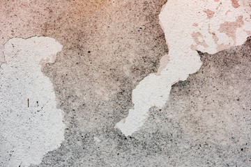Obraz premium Texture of a concrete wall with cracks and scratches which can be used as a background