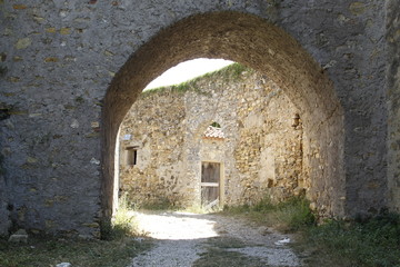 Fototapeta na wymiar Arcos del castillo