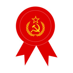 Ribbon of cccp symbol, Communist icon