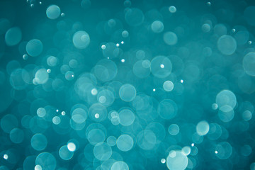 Abstract blue background with bokeh, bokeh background, Sparkle bokeh