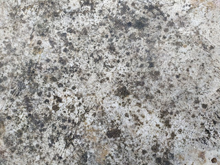Old beige stone black and white  wall background texture close up