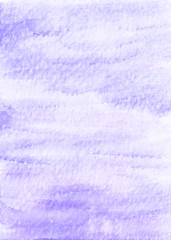 Fototapeta premium Blue watercolor vertical background. Hand draw watercolor backdrop with flowing paint and water