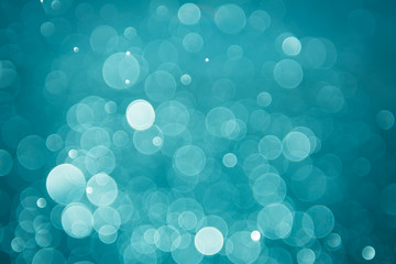 Abstract blue background with bokeh, bokeh background, Sparkle bokeh, Blue