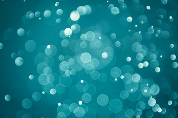Abstract blue background with bokeh, bokeh background, Sparkle bokeh, Blue