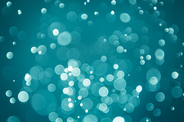 Abstract blue background with bokeh, bokeh background, Sparkle bokeh, Blue
