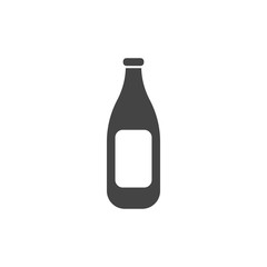 Milk bottle icon isolated design graphic vector