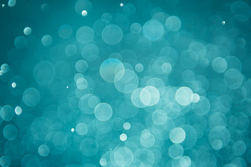 Abstract blue background with bokeh, bokeh background, Sparkle bokeh, Blue