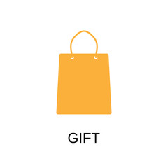 Gift icon. Gift concept symbol design. Stock - Vector illustration can be used for web.
