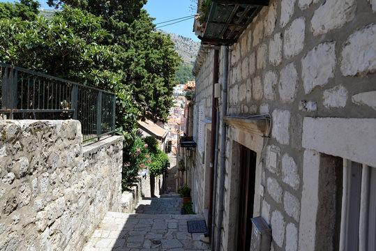 Gasse  in Dubrovnik 