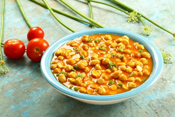 Chana masala ,chickpeas curry, Indian recipes