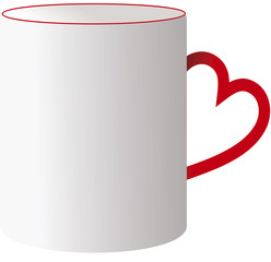 3d realistic different sorts of coffee in white cups view from the top and side. Cappuccino latte americano espresso cocoa in realistic cups. 3d model for cafe menu.