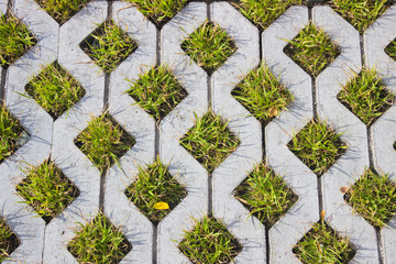 Eco pavement parking pavers city