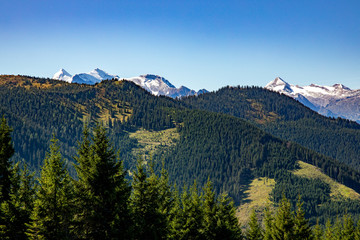 Obraz premium Mountain panorama from the Alps in East Tyrol