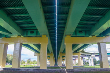 Viaduct Bridge junction auto highway