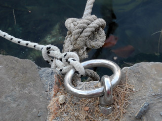 rope on dock