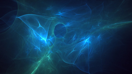 Fractal 3D rendering abstract light surreal background