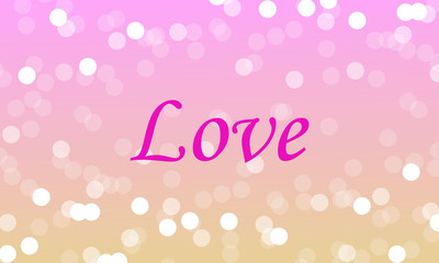 Valentine day abstract love background