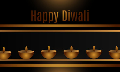 Happy diwali banner 