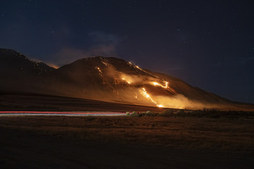 West Mountain Wildfire