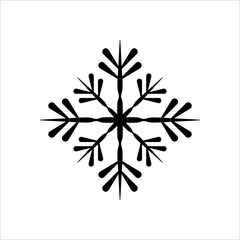 Snowflake Icon, Snow