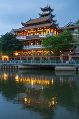 Fototapeta premium Phap Hoa Pagoda in Ho Chi Minh City, Vietnam