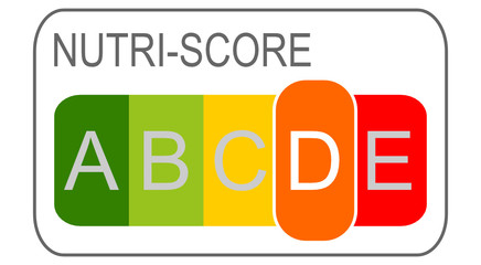 Nutri-Score Label, 5-colour Nutrition Label - illustration